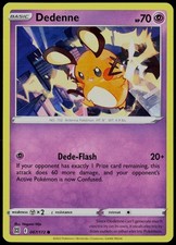 Carta Pokemon Dedenne 067/172 stelle brillanti comuni giocata poco