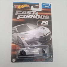 Image of Hot Wheels Fast and Furious 2023 Series 3 17 Acura Nsx Silver