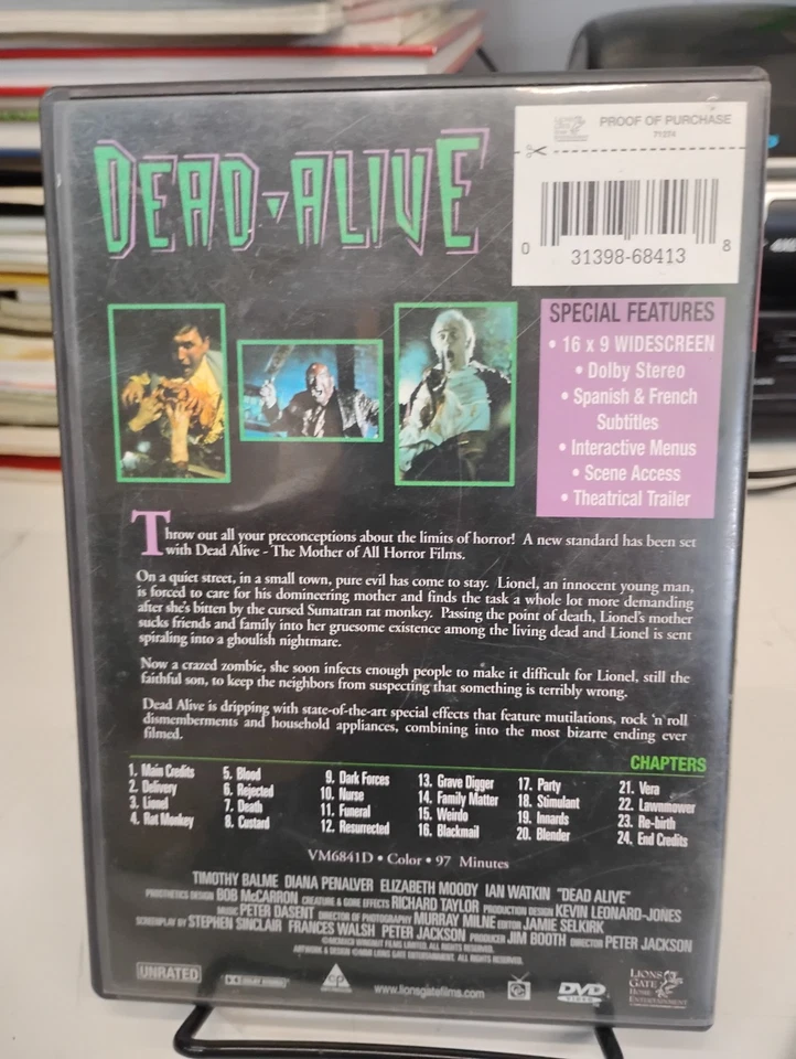 Dead Alive DVD  - Image 2 of 4