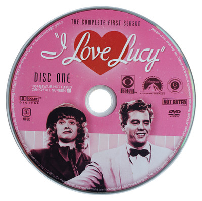 I Love Lucy The  First Season DVD 1951 Lucille Ball Desi Arnaz NTSC Disc 1