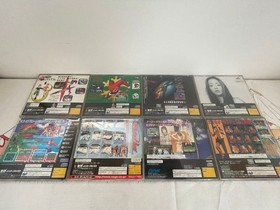 8 pieces sold in bulk Sega Saturn game software