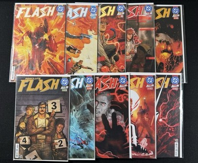 2025 DC Comics Absolute Flash 1 2 3 4 5 6 7 8 9 10 ALL FIRST PRINT CVR A NM LOT
