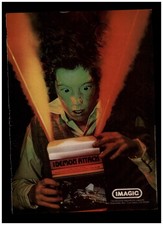Imagic Demon Attack Atari Video Game Vintage Authentic Print Ad