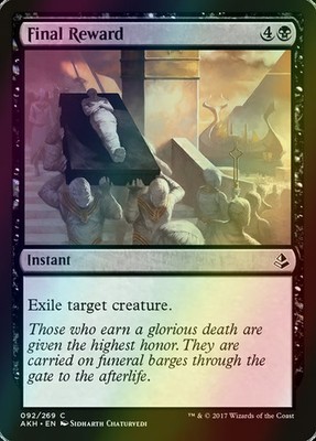 MTG Final Reward Foil ** Amonkhet ** English