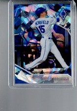 2019 Panini Chronicles #23 Whit Merrifield Phoenix Blue Ice #/99
