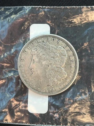 1921 Morgan Silver Dollar $1 Business Strike Coin KM#110 Circulated
