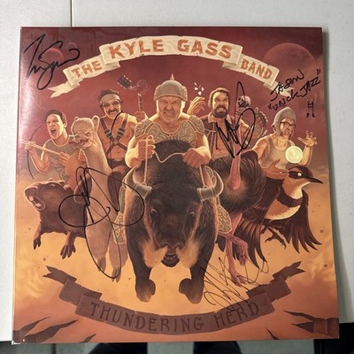 Signed Thundering Herd by Gass Kyle (Record 2016) - Opened Great Condition