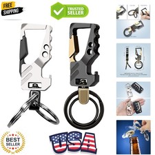 2pcs Keychains, Key Chains for Carabiner Keychain Car Key chain Bottle Opener...