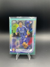  Gustavo Caraballo 2025 Topps Chrome MLS Aqua Refractor /199 #146