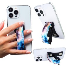 Requiem Silicone Phone Grip Holder With Kickstand For Smartphones And Tablets