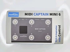 Paint Audio MIDI Captain MINI 6 Foot Controller Multi-Effects Keyboards Synth