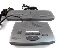  3 Radio Shack 43-3105 Advance 3-Station 3-Ch FM Wireless Intercom System