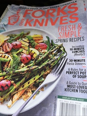 FORKS OVER KNIVES magazine plant-based lifestyle FRESH & SIMPLE SPRING RECIPES