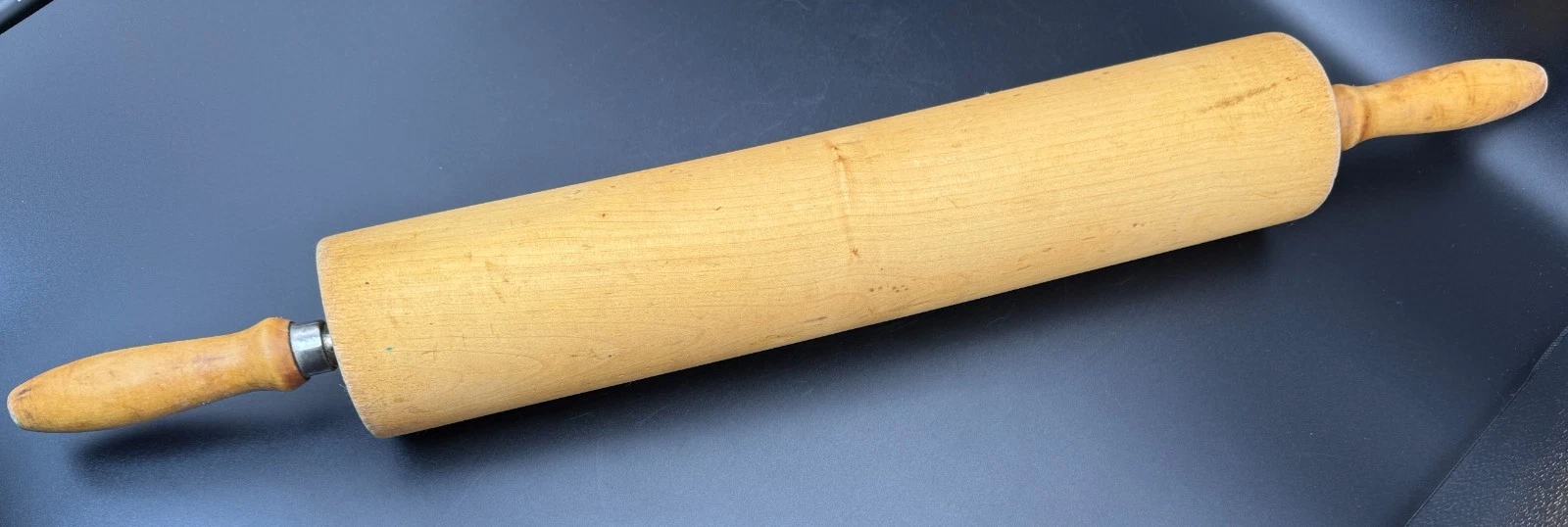 Antique Wooden Very Large Bakery Rolling Pin 26” X 10”
Opens in a new window or tab