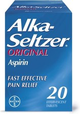 Image of Alka-Seltzer Original - 20 Effervescent Tablets