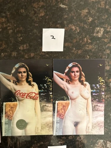 14 - Semi NUDE Pictures - collectibles-paper-pinup-vintage-Coca  Cola