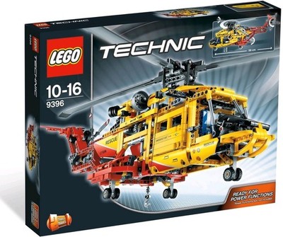 LEGO Technic 9396 Helicopter   Complete w/ Box & Manuals   Built Once