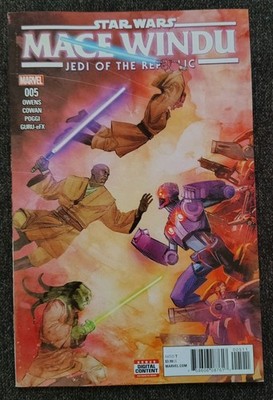 Marvel Star Wars Mace Windu #5  - 1st Cameo Appearance of Ahsoka Tano 2018