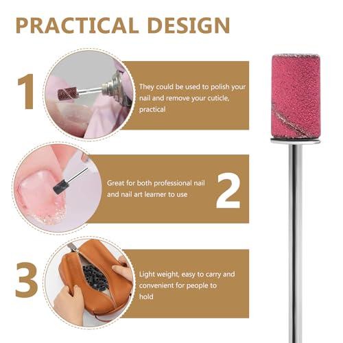 310 Pcs Nail Sanding Bands for Nail Drill, Coarse and Fine 80 Grit 120 Grit 180 - Picture 3 of 7