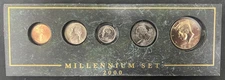 Millennium Coin Set 2000 Collectible Coins Of America w/case