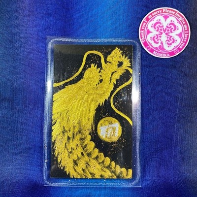 Ryujin Shironebi Amulet Wallet Rare Gold Dragon Crystal Blessing Authentic