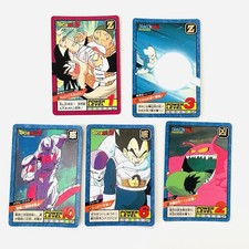 1992 Dragon Ball Carddass Super Battle Card Lot 5 types Grandpa Gohan Vegeta