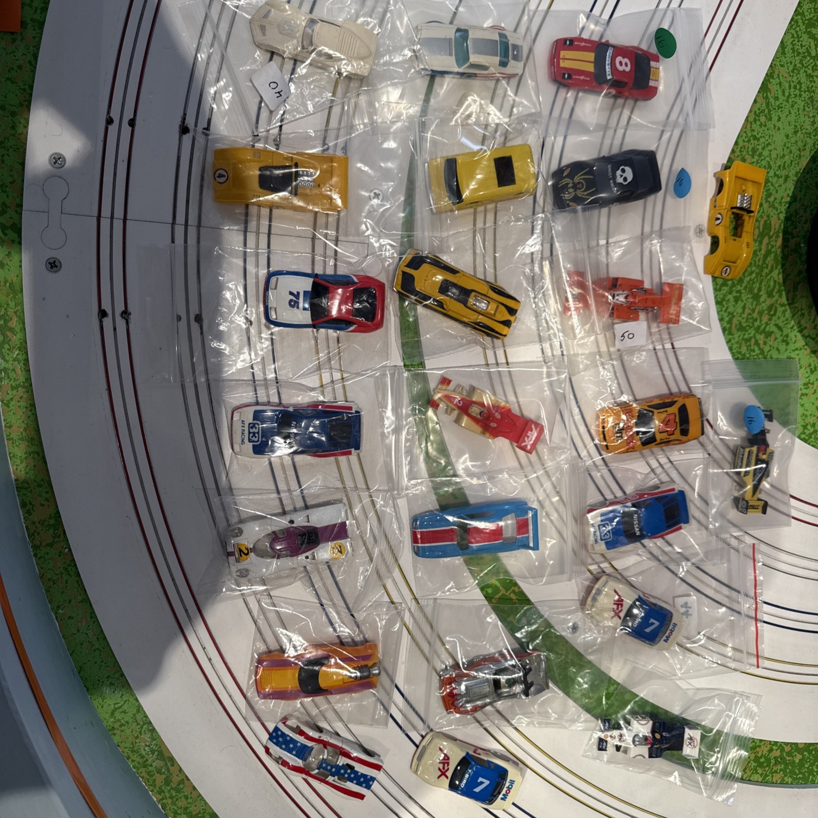 Aurora AFX,TOMY And Tyco Slot Car Body Lot Read Description 