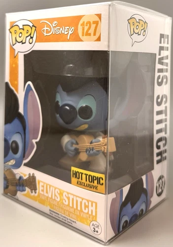 Funko Pop! Vinyl: Disney Stitch (as Elvis) Hot Topic Exclusive #127 in Protector
