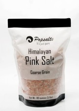 Himalayan Pink Salt Coarse   5 lb Bulk Resealable Bag  100 Natural, Unrefined