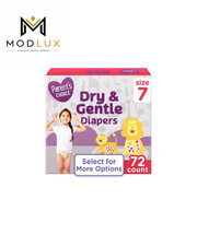 Parent's Choice Dry  Gentle Diapers Size 7, 72 Count