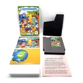 Les Schtroumpfs Nintendo NES COMPLET PAL B FRA CIB TBE