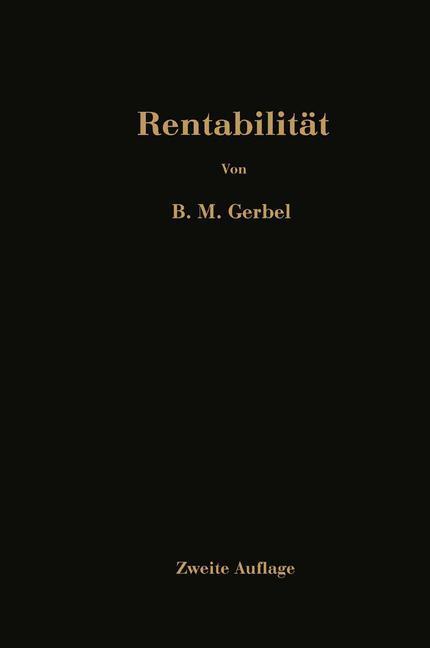 Thumbnail - Rentabilität | Buch | 9783662355237