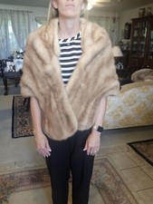 mink stole wrap