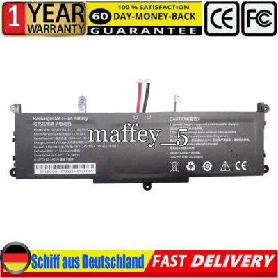 11.55V 4000mAh 46.2Wh 505979-3S1P-1 3ICP5/59/79 Akku für CHUWI CoreBook X pro DE