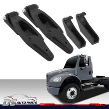 Fit For Freightliner FL 50 70 80 106 112 Trucks Hood Latch Kit Pair 6808800160 