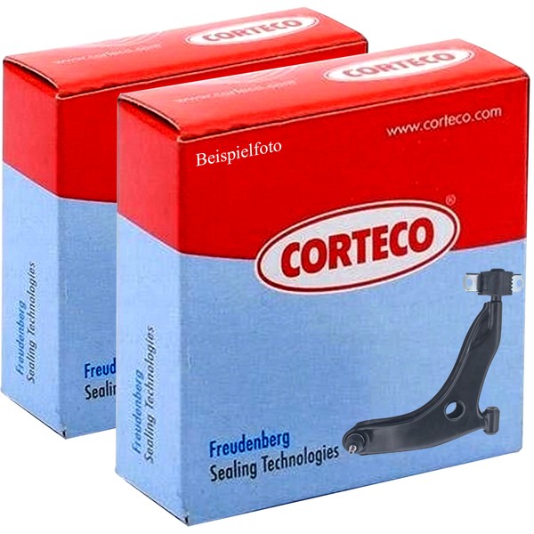 2X Corteco Querlenker Satz Unten Vorne FüR Renault Clio II Kangoo Express-image
