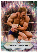 TIMOTHY THATCHER 2021 TOPPS WWE FOILBOARD ROOKIE PARALLEL - SP