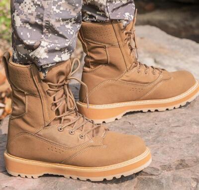 New Men's Military Tactical Ankle Boots Desert Combat Army Hiking Shoes  Fashion