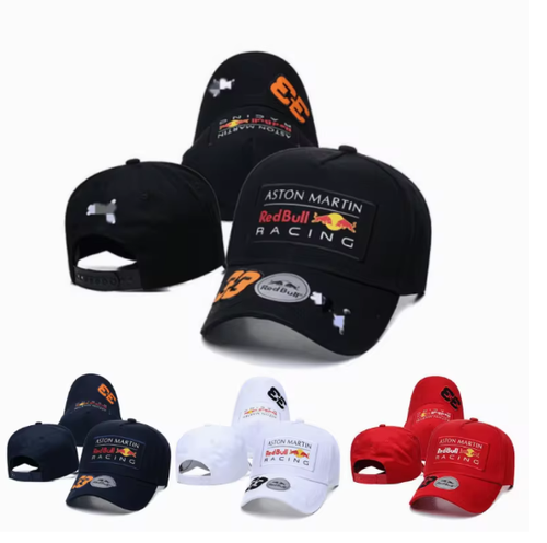 Red Bull Hat Baseball Hat Men's and Women's Summer Red Bull Sun Hat - Picture 12 of 22