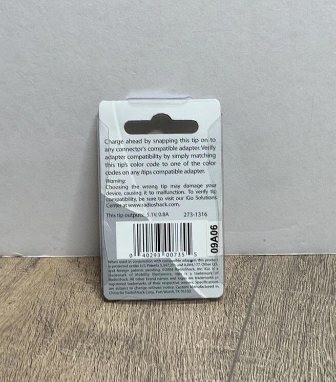 itips Smart Connector A03 Black 09A06 5.1V 0.8A New In Package - Image 2 of 2