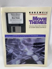 Kurzweil Music System MOVIE THEMES floppy disk - MARK SERIES ENSEMBLES.