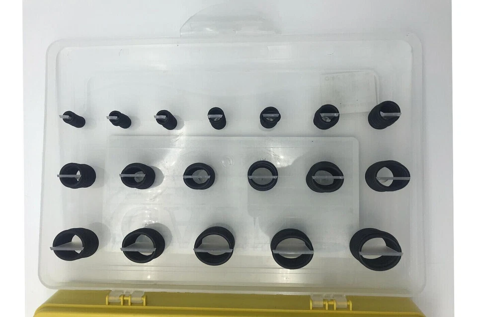 Kit guarnizioni o ring 42 misure diverse 666 pezzi anelli gommini VALIGIA - Immagine 4 di 4