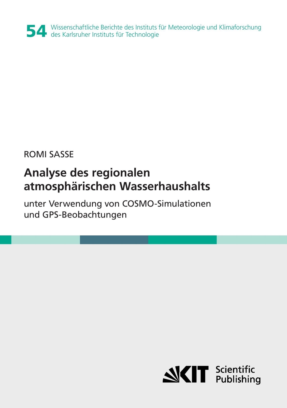 Thumbnail - Analyse Des Regionalen Atmosphärischen Wasserhaushalts Unter