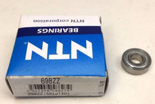 NTN 698ZZ Ball Bearing Deep Groove 8mm ID X 19mm OD X 6mm Width Double Shielded