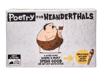 Poetry For Neanderthals Word Game by Exploding Kittens NEW Sealed