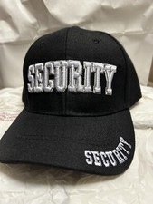 Security Embroidered Hat Cap Adjustable Cap Baseball Hat FAST USA SHIPPING