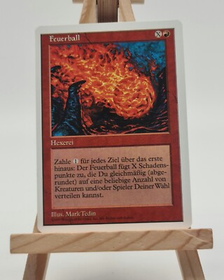 Feuerball 5. Edition (5ED) Magic Karte deutsch (Fireball)