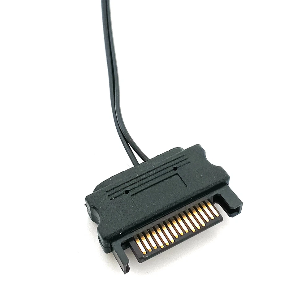 3pin 5V PC Fan ARGB Controller SATA Power Computer Cooler LED Color Switch Cable - Image 2 of 4