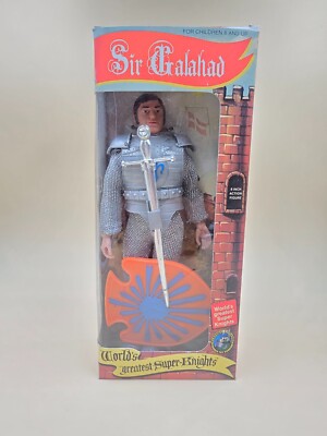 2005 8'' Mego Classic Tv Toys Super Knights Sir Galahad