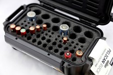 Precut AA AAA C D cr123 battery vault foam fits your Pelican Ruck 60 R60 case